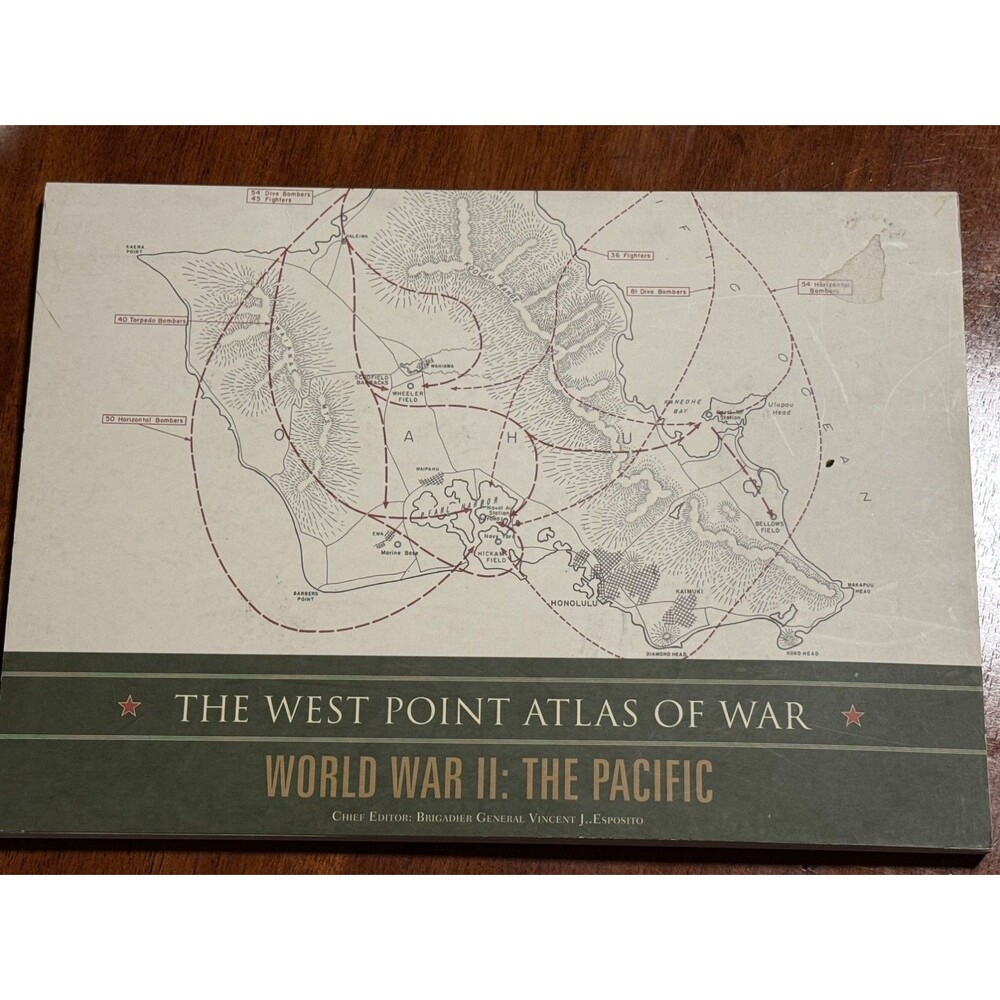 THE WEST POINT ATLAS OF WAR: WORLD WAR II, THE PACIFIC By General Esposito